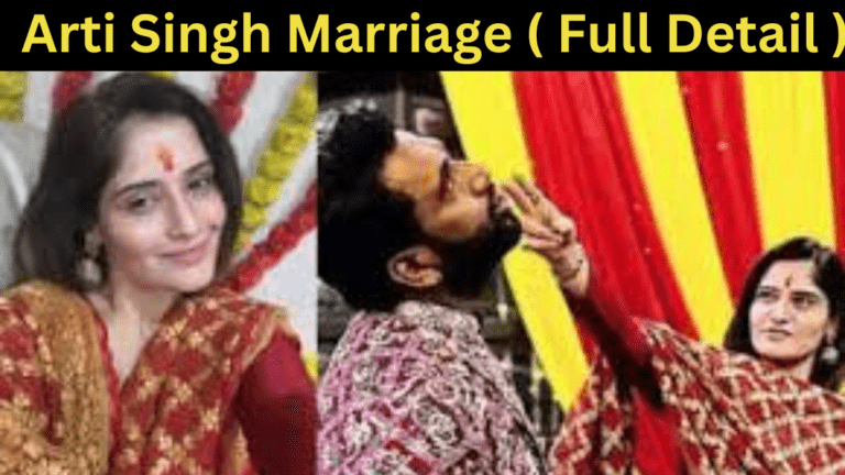 Arti Singh Marriage ( Full Detail )