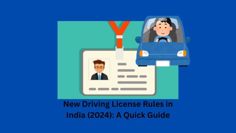 new-driving-license-rules-in-india-2024